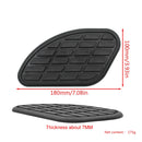 1 Pair Motorcycle Fuel Gas Tank Traction Pads Knee Grip Protectors (Black) Newly