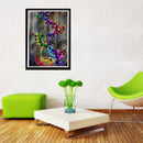 Butterfly Guitar 5D Diamond Painting Embroidery DIY Cross Stitch Home Decor