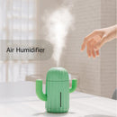 340ml Cactus USB Charge Air Humidifier Aroma Essential Oil Diffuser (Green)