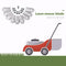 45pcs/set Garden Grass Trimmer Head Lawn Mower Blade Outdoor Weeding Access