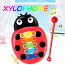 Kids Hand Knock Instrument 8 Notes Beat Xylophone Wooden Musical Learning T