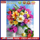 Flower DIY Round Rhinestone Diamond Painting Embroidery Kits Cross Stitch