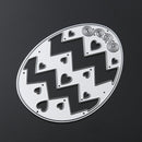 Wave Egg Cutting Dies Stencils Scrapbook Embossing DIY Craft Album Card