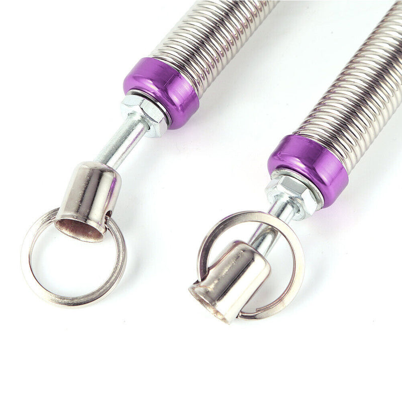 2pcs Car Trunk Lifter Adjustable Spring Trunk Lid Lifting Device (Purple) Newly
