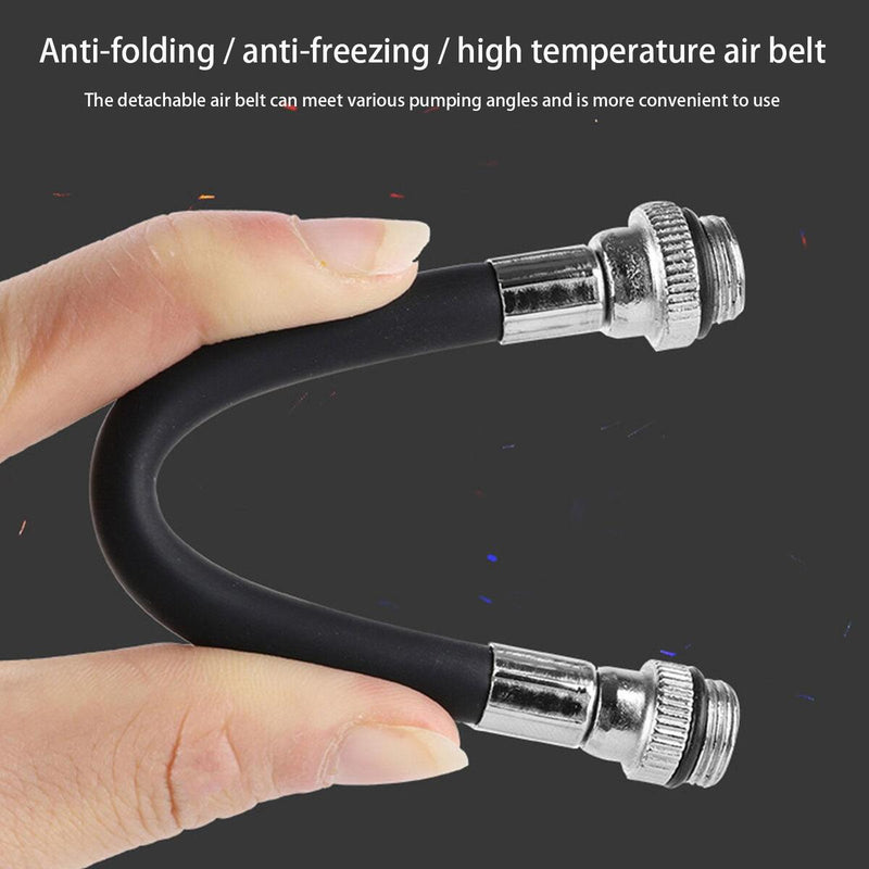 Mini Bicycle Bike Pump 100PSI Tire Portable Air Inflator with Hose.