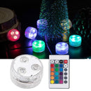 Waterproof Swimming Pool Candle Light Waterproof Pool Light With Remote Control`