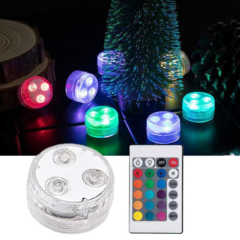 Waterproof Swimming Pool Candle Light Waterproof Pool Light With Remote Control`