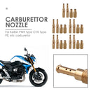 20pcs Carburetor Main Jet + Slow / Pilot Jet Kit for Keihin PWK OKO CVK Newly