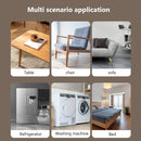 4x Anti Vibration Feet Pad Washing Machine Furniture Mat (Square White) Newly