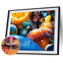 Space 5D DIY Full Drill Round Diamond Painting Embroidery Cross Stitch(1)