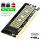 SSD PCI Express Converter M.2 PCI-E NVMe SSD to PCIe 3.0 X4/X8/X16 Adapter Card