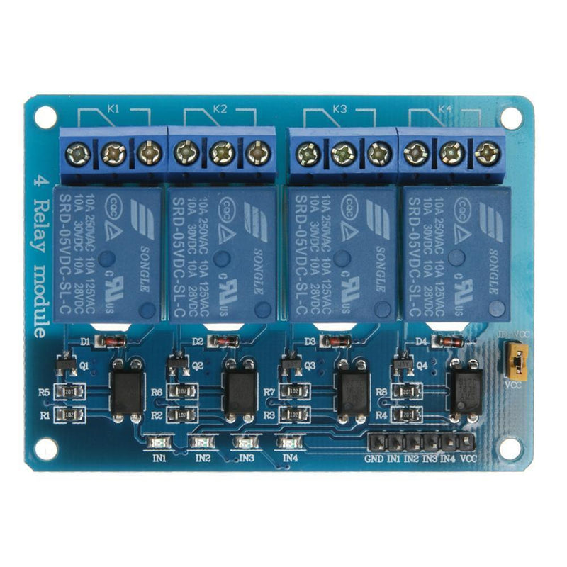 5V 4 Channel Relay Control Module for Arduino ARM PIC AVR DSP Electronic