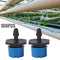 100pcs Adjustable Water Dropper Irrigation Hose Drip Head Kit (Blue)