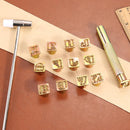26pcs Steel Printing Punch Alphabet Letter Stamp Set Metal Leather Tools Newly