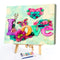 Frameless Oil Painting Arts Picture By Number Character Love Hand Painted Cra
