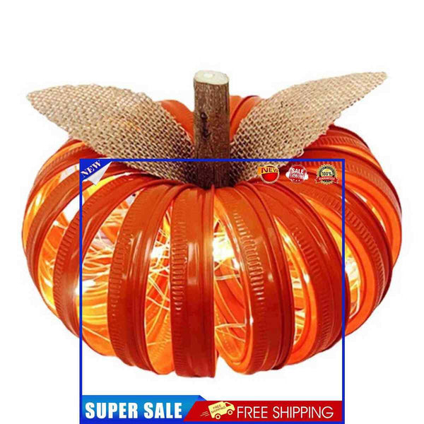 Diy Halloween Pumpkin Lamps Handmade Fall Pumpkin Lights Home Indoor Decora