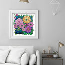 5D DIY Diamond Painting Flower Partial Drill Rhinestone Mosaic Art Picture Ki