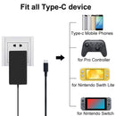 EU US Plug Adapter Charger for Nintendo Switch Lite NS Game Console Power Supply