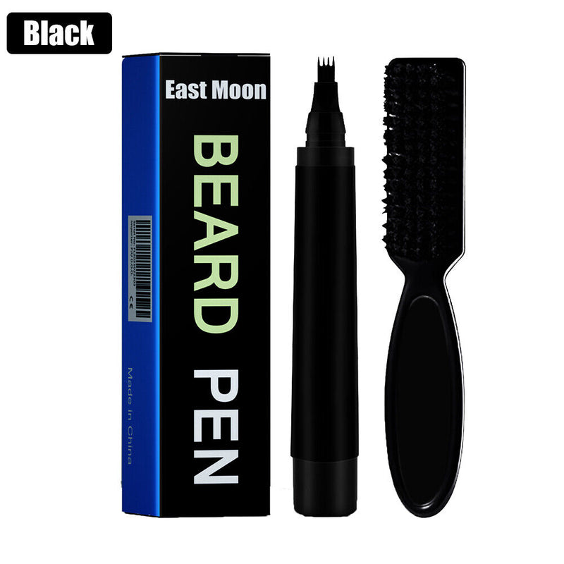 Beard Filler Pencil Brush Kit Beard Enhancer Moustache Coloring Shaping Tools