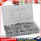 70pcs 7 Sizes Stainless Steel Single Ear Hose Clamps Fuel Air Pipe O Clips Newly