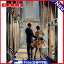 Hand Painted Oil Paint By Numbers Dancer Digital Drawing Canvas Art Home Decor