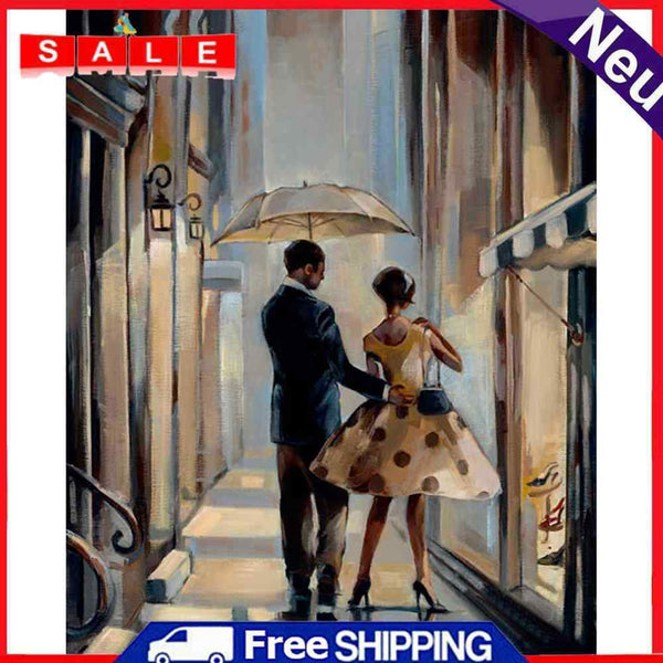 Hand Painted Oil Paint By Numbers Dancer Digital Drawing Canvas Art Home Decor