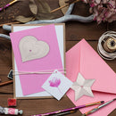 Metal Cutting Die Cuts - 18 Pieces DIY Embossing Stencil Template Tools