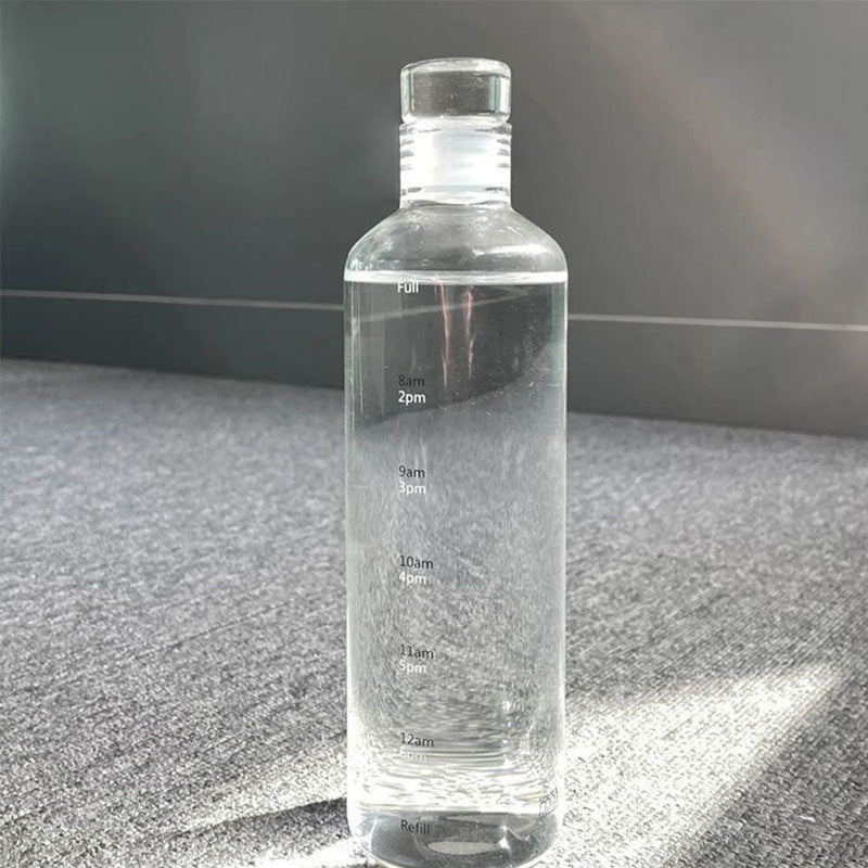 Portable Milk Juice Transparent Sport Drinking Bottle Travel Large Capacity Cup
