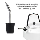 #A Outdoor Camping Kettle Conversion Faucets Stainless Steel Water Pipe Nozzle
