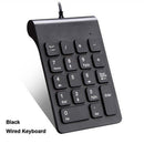 Numeric Keypad Digital Keyboard Number Pad Wired For Laptop PC Notebook Desktop