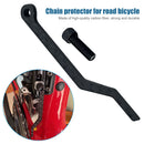 Road Bike Chain Anti-Drop Stabilizer Carbon Fiber Bicycle Chains Protector Newly