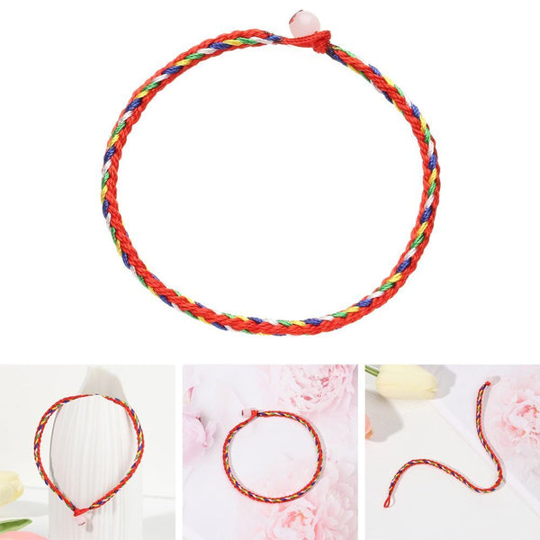 Handmade Hand-woven Bracelet Gift For Couple Jewelry Gifts Red Rope Bracelet