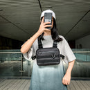 Unisex Streetwear Vest Chest Bag Oxford Cloth Waistcoat Hip Hop Shoulder Pouc
