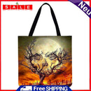 Halloween Printed Casual Large Capacity 40x40c Shopping Bag