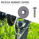 RISK Bicycle Headset Cover Carbon Fiber MTB Road Bike Stem Top Cap (31.8mm)