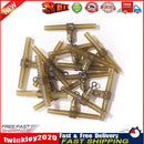 15pcs Carp Fishing Accessories Slide Bend Swivels Hair Rig Hook Link (A) Newly