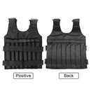 15kg Adjustable Loading Weighted Vest Gym Boxing Running Training Sand Waistcoat