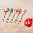 Cake Dessert Fork with Holder Lightweight Safe Salad Food Dinnerware Accessories