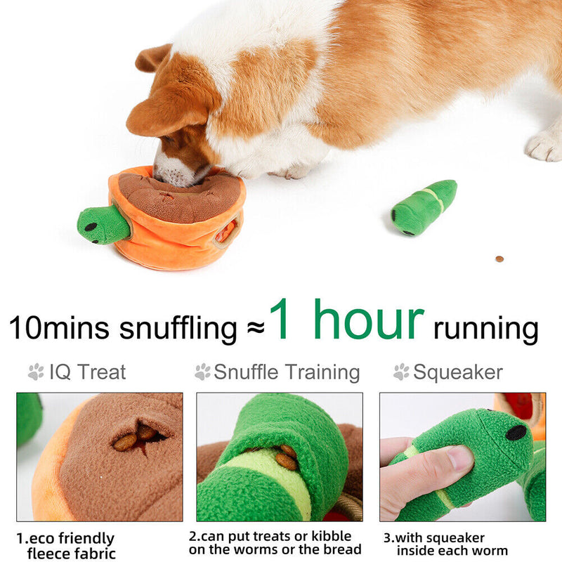 ?Pet Toys Dog Snuffle Mat Dog Puzzle Hide Seek Feeder Chew Toys Stress Release