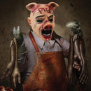 HORROR Weinendes SCHWEIN MASKE LATEX Kostüm NEUE Halloween-Horror-Requisiten.