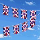 England Flag String Hanging Banners Queen Day String Flags for Decors (03) Newly