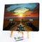Frameless Oil Paint By Numbers Dusk Motorcycles DIY Canvas Picture Craft