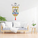 Christmas Banner Pendant 14CT 2 Strands DIY Cross Stitch Kit Decor (008) Newly