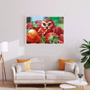 Strawberry Owl Diamond Painting Kits Full Round Drill Home Wall Decor Art Craft