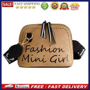 Girls Shell Leather Crossbody Shoulder Bags Wide Shoulder Strap Messenger Bags