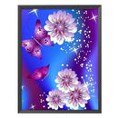 DIY Stamped Canvas 11CT Needlework Butterfly Pattern Cross Stitch Home Decor Kit