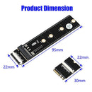 NGFF M.2 Key M to Key A + E Extension Cable NGFF Key M to A