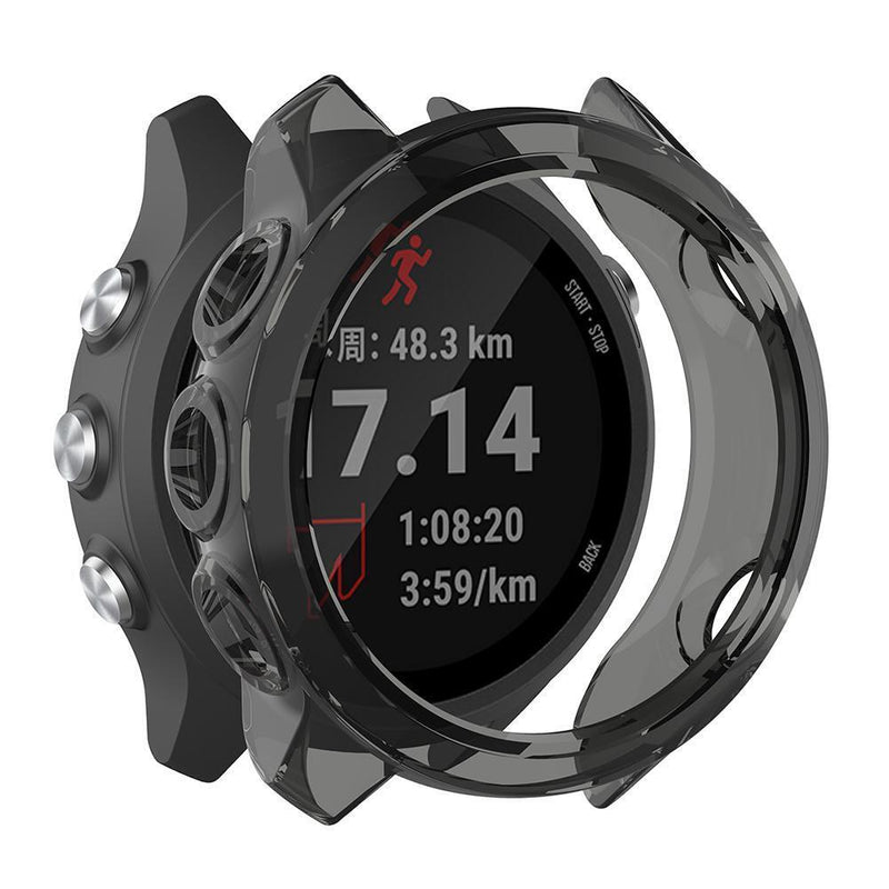 TPU Anti-scratch Case Cover Shell Full Frame for Garmin Forerunner245M/245 Watch