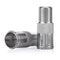 2pcs Zinc Alloy F Type to TV Coax Adapters Connectors Cable Couplers (A)