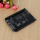 Black Metal Enclosure CY B + M Socket 2 m2 NGFF (SATA) SSD 2.5 SATA Adapter for